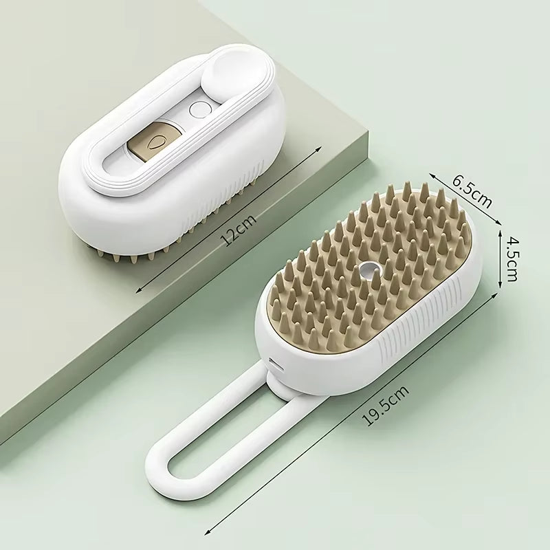 3 in 1 Pet Brush Cat Steam Brush Comb Dog Brush Electric Spray Cat Hair Brushes Massage Pet Grooming Hair Removal Combs